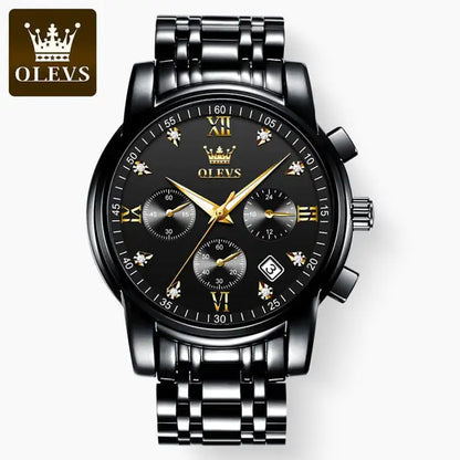 Watches For Men Top Brand Luxury Chronograph